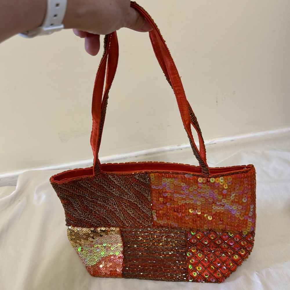 Beautiful sequined handbag - Picture 6 of 7